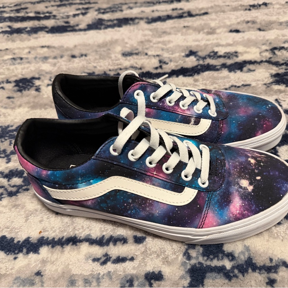 Vans Galaxy Print Sneakers - size 8